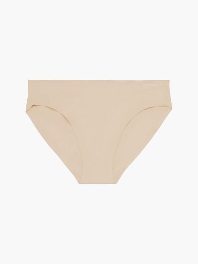 Calvin Klein Underwear HU334556 | Calvin Klein Invisibles Női Bikini Alsó Bézs